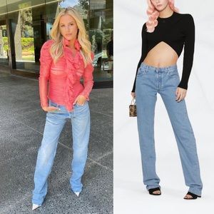 The ATTICO | Blue Boyfriend Jeans Size: 24